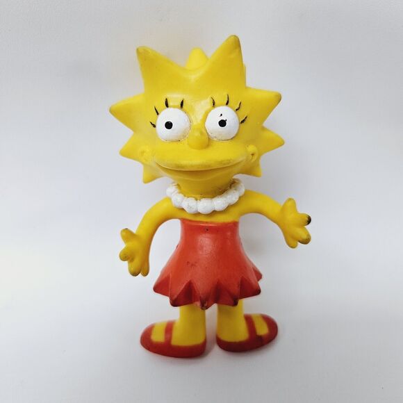 THE SIMPSONS HOMER 6" BART 4 1/2" LISA 4" BENDIE BENDABLE POSEABLE FIGURES - Picture 9 of 11